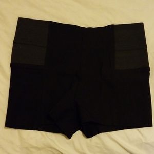 Black shorts